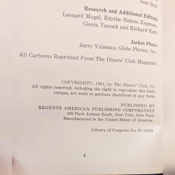 1961 The Diners Club Drink Book By Marty Simmons - Picture 5 of 15